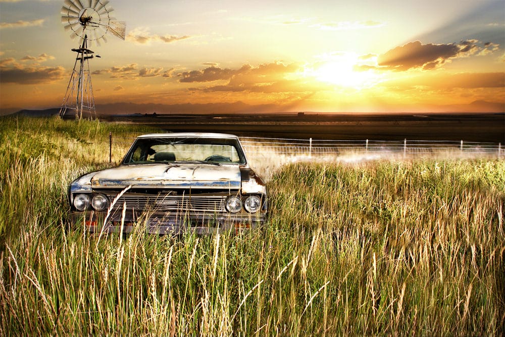 El Camino – Light Painting/Extreme Photoshop