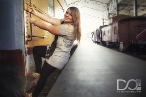 Emily Davis - Train Station Portrait