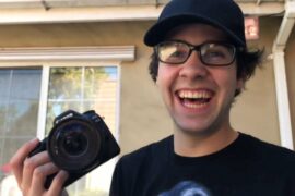 what camera does David Dobrik use