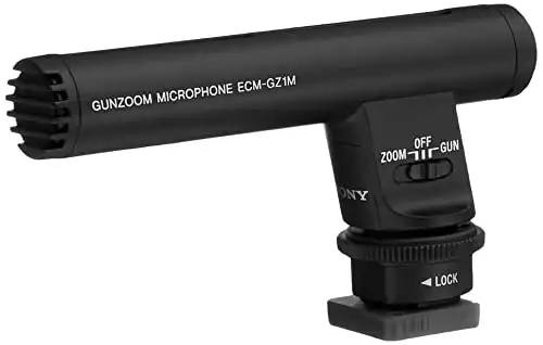 Sony ECMGZ1M Gun / Zoom Microphone