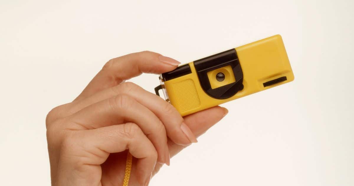 disposable camera through airport security