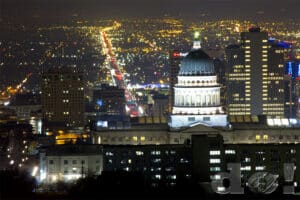 Utah State Capitol – Night Photos