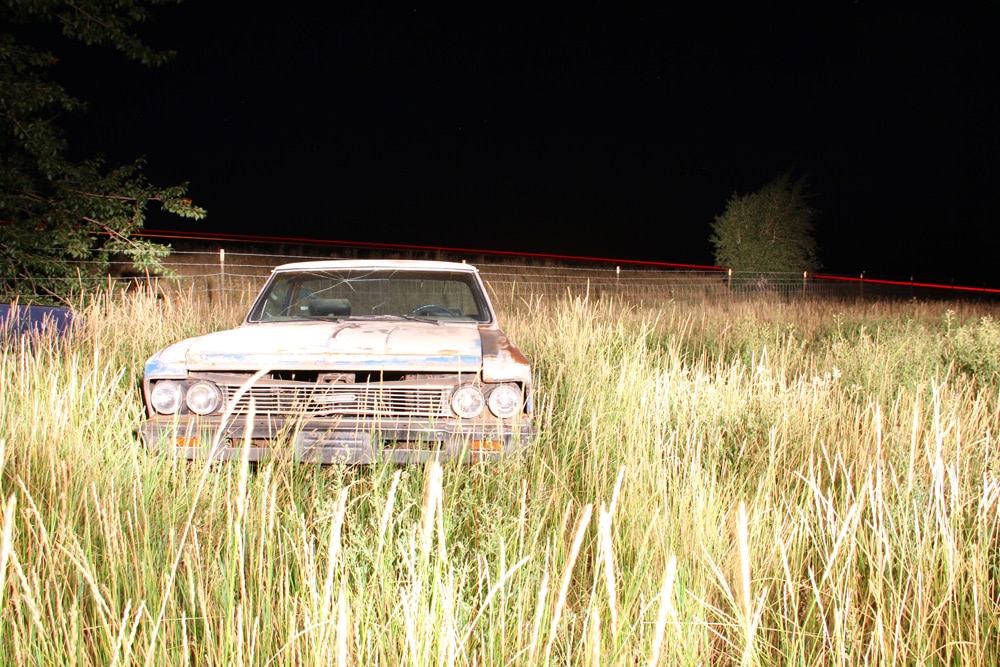 El Camino – Light Painting/Extreme Photoshop