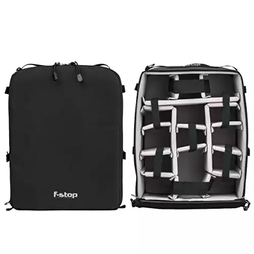 f-stop – Large Pro Internal Camera Unit (ICU) Pack Insert for DSLR, Mirrorless, Lenses - Photographer Carry and Storage
