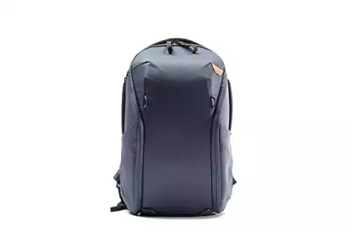 Peak Design Everyday Backpack Zip 15L Midnight, Carry-on Backpack with Laptop Sleeve (BEDBZ-15-MN-2)