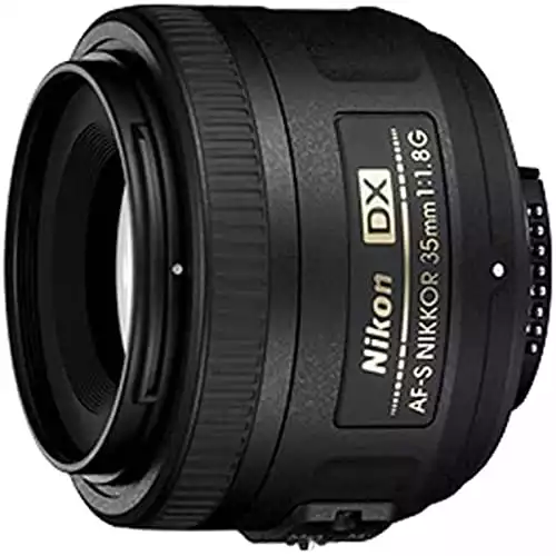 Nikon AF-S NIKKOR 35mm f/1.8G ED Fixed Zoom Lens with Auto Focus for Nikon DSLR Cameras